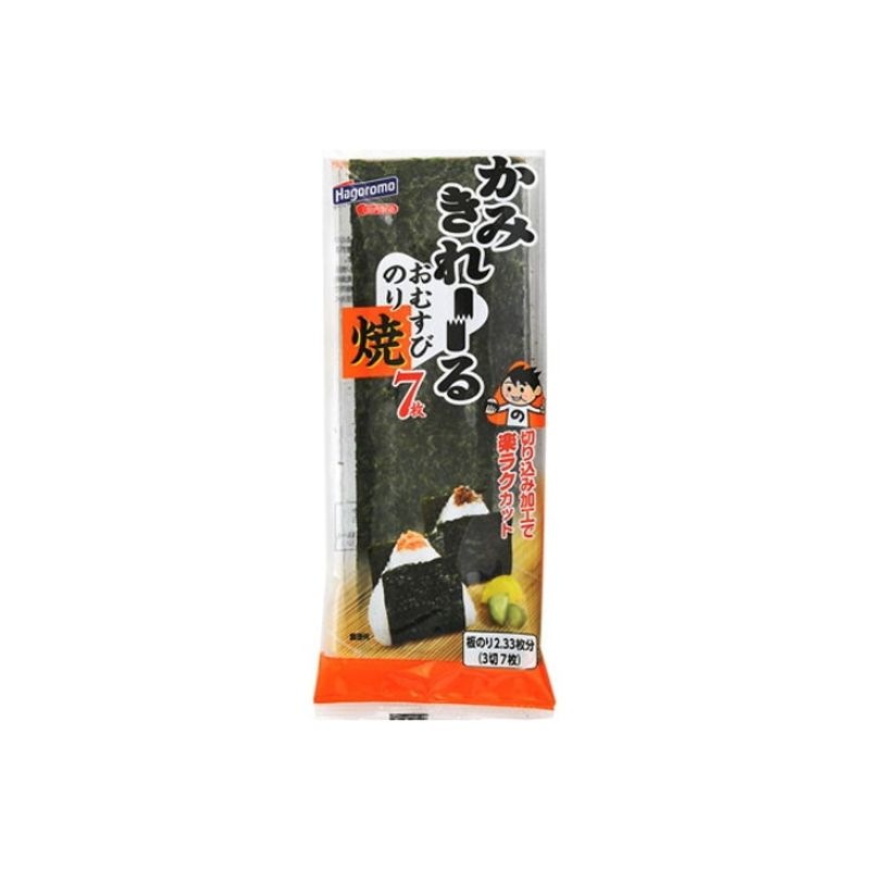 [2個]はごろもフーズ かみきれーる おむすびのり 焼　7枚　賞味期限2026.06.26