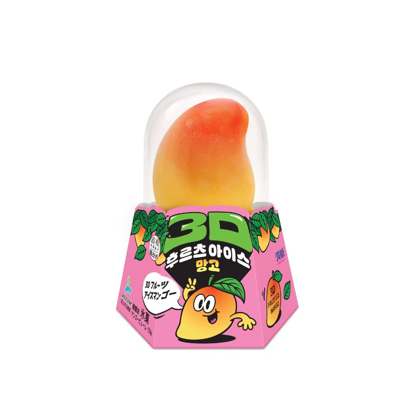 【直送品（買い合わせ不可）】[10個]3Dフルーツアイスマンゴー　　