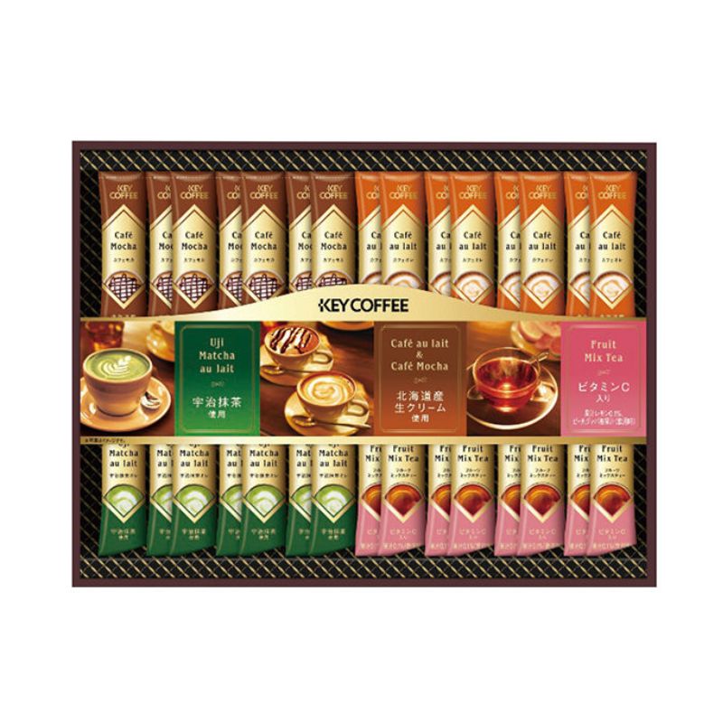 [1個]キーコーヒー インスタントスティック バラエティギフト　　賞味期限2026.04.30【賞味期限間近】