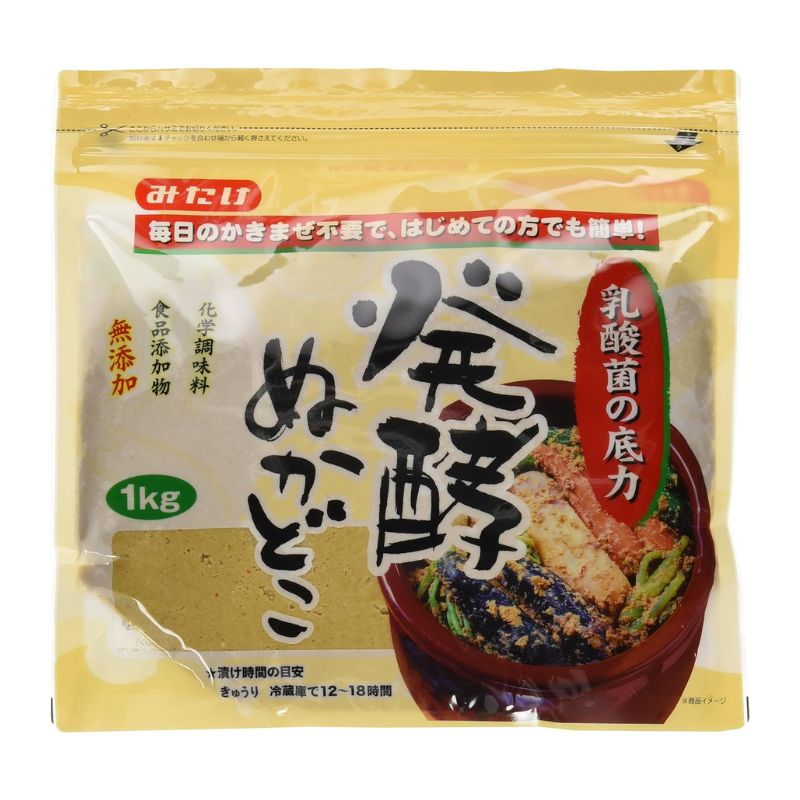 [2個]みたけ食品工業 発酵ぬかどこ　1kg　賞味期限2026.07.25