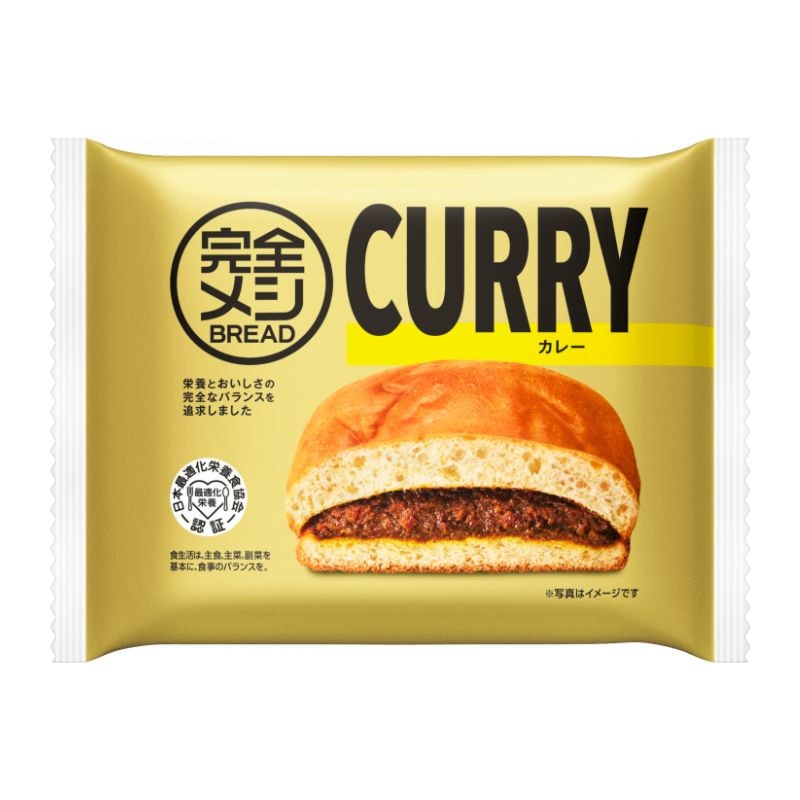 [6個]日清食品 完全メシ BREAD カレー　71g　賞味期限2026.06.16【賞味期限間近】