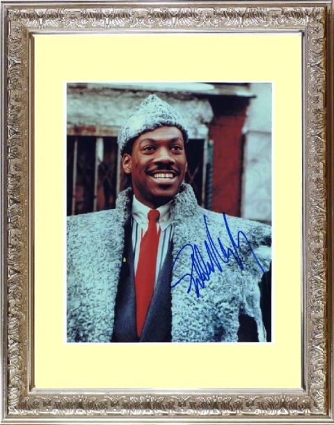 星の王子ニューヨークへ行く COMING TO AMERICA (1988) エディ マーフィ Eddie Murphy 直筆サイン PHOTO
