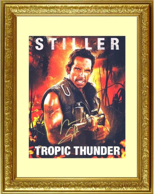 トロピックサンダー TROPIC THUNDER (2008) ベン スティラー Ben Stiller 直筆サイン PHOTO