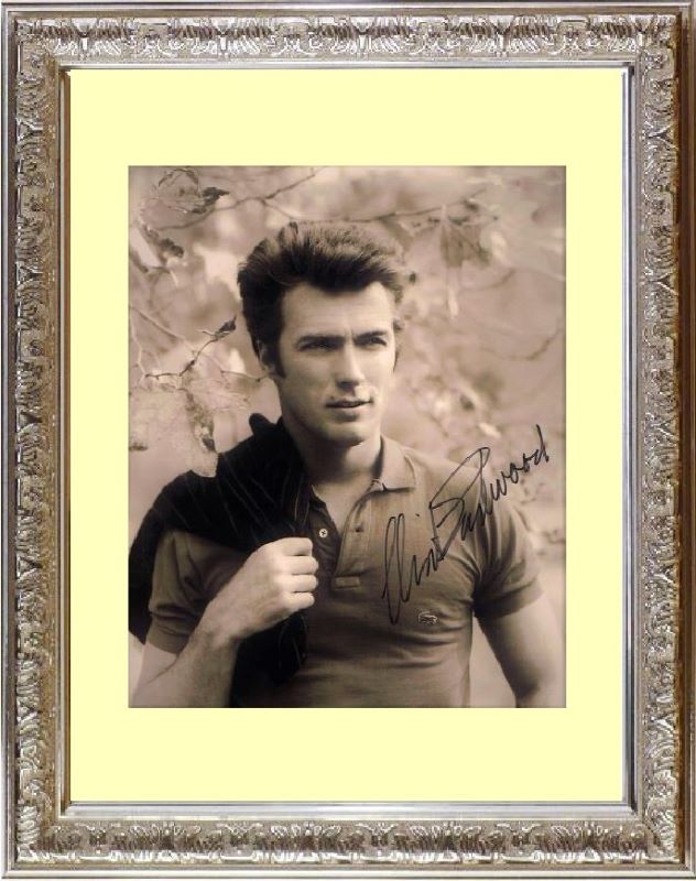 Clint Eastwood クリント イーストウッド 直筆サイン PHOTO