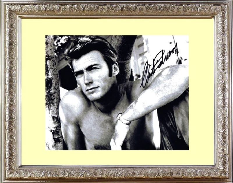 Clint Eastwood クリント イーストウッド 直筆サイン PHOTO