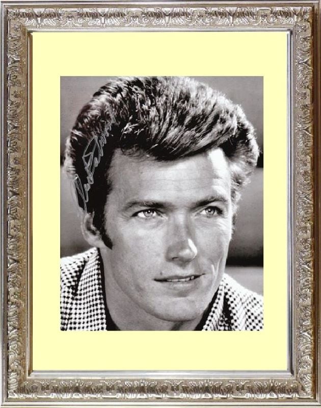 Clint Eastwood クリント イーストウッド 直筆サイン PHOTO
