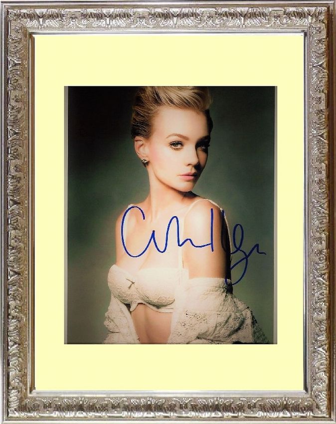 Carey Mulligan キャリー マリガン 直筆サイン PHOTO