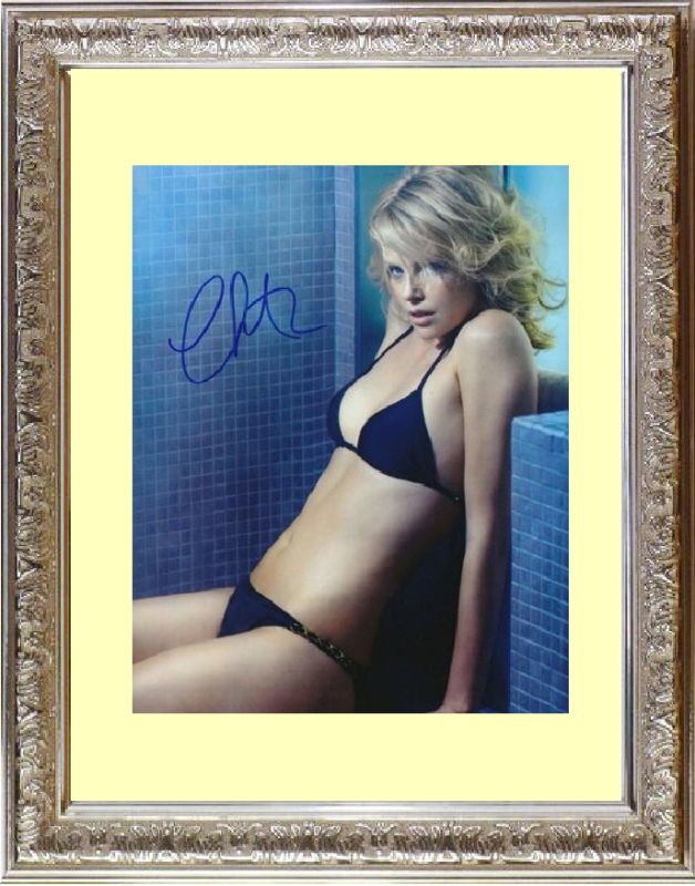 Charlize Theron シャーリーズ セロン 直筆サイン PHOTO