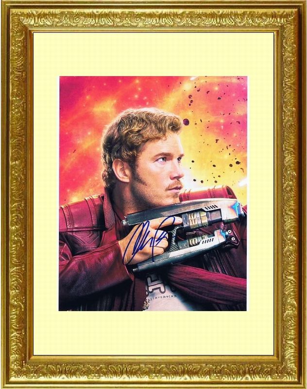 ガーディアンズオブギャラクシー GUARDIANS OF THE GALAXY (2014) ガーディアンズオブギャラクシー２ GUARDIANS OF THE GALAXY VOL. 2 (2017) ガーディアンズオブギャラクシー３ GUARDIANS OF THE GALAXY VOL. 3 (2023) クリス プラット Chris Pratt 直筆サイン PHOTO