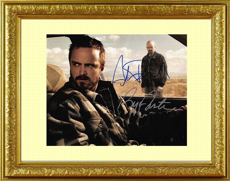 ブレイキングバッド BREAKING BAD (2008-2013) [TV] ブライアン クランストン Bryan Cranston アーロン ポール Aaron Paul 豪華２名 直筆サイン PHOTO