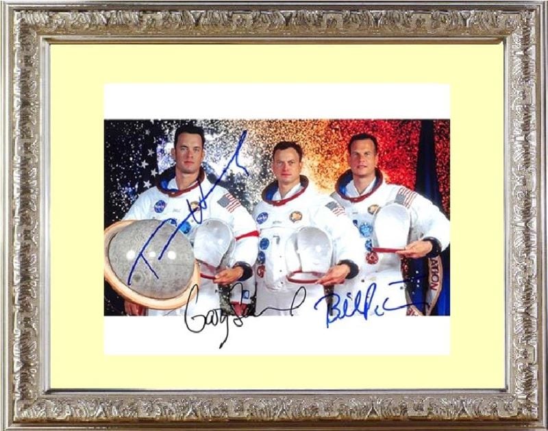 アポロ１３ APOLLO 13 (1995) トム ハンクス Tom Hanks ゲイリー シニーズ Gary Sinise ビル パクストン Bill Paxton 豪華３名 直筆サイン PHOTO