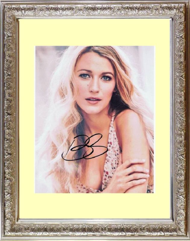 Blake Lively ブレイク ライヴリー 直筆サイン PHOTO