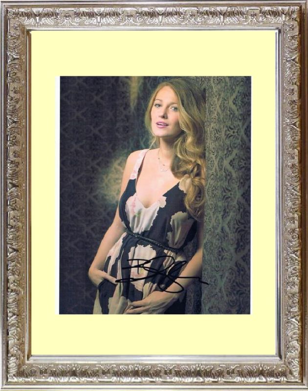 Blake Lively ブレイク ライヴリー 直筆サイン PHOTO