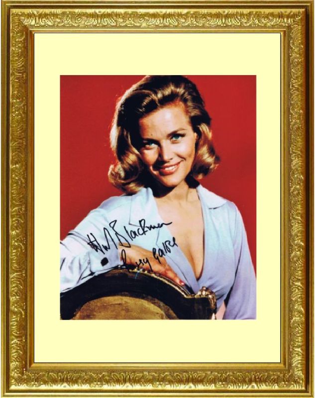 ゴールドフィンガー GOLDFINGER (1964) オナー ブラックマン Honor Blackman 直筆サイン PHOTO