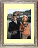 ボニーとクライド 俺たちに明日はない BONNIE AND CLYDE (1967) ウォーレン ベイティ Warren Beatty フェイ ダナウェイ Faye Dunaway 直筆サイン PHOTO.