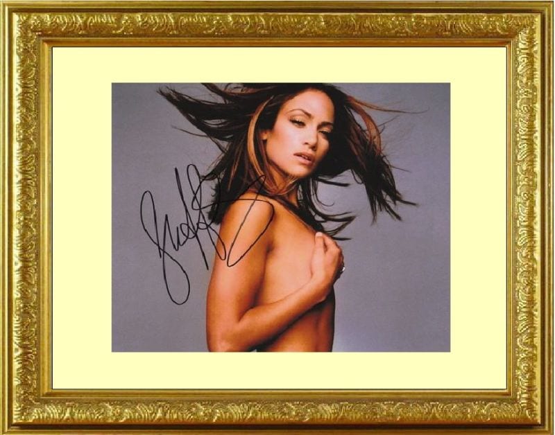 Jennifer Lopez ジェニファー ロペス 直筆サイン PHOTO