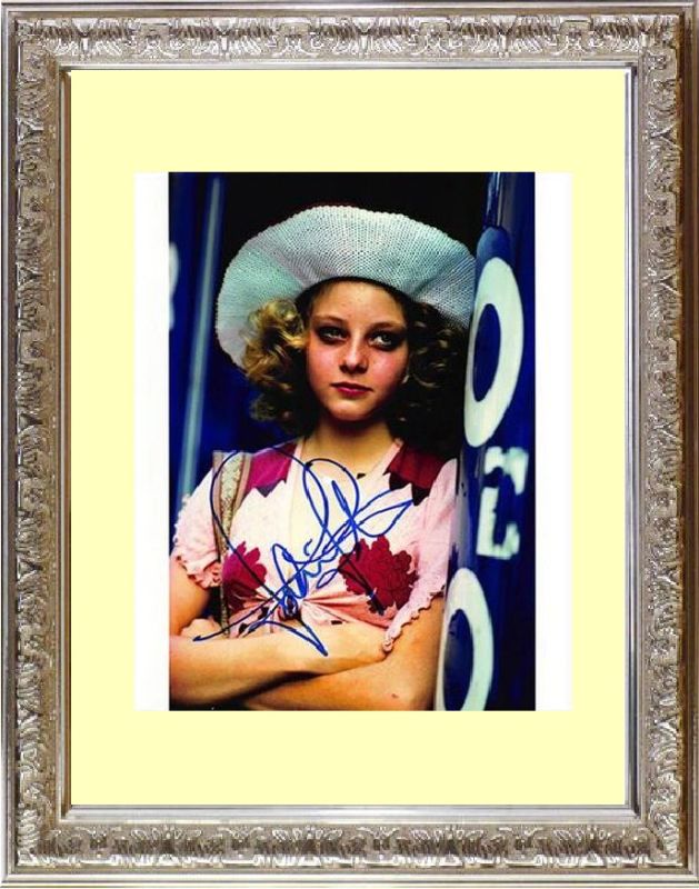 タクシードライバー TAXI DRIVER (1976) ジョディ フォスター Jodie Foster 直筆サイン PHOTO