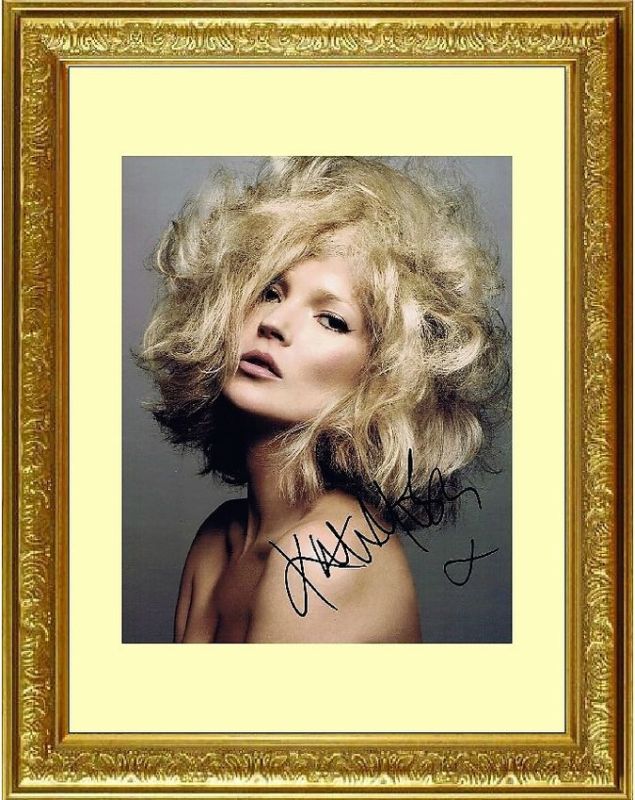 Kate Moss ケイト モス 直筆サイン PHOTO