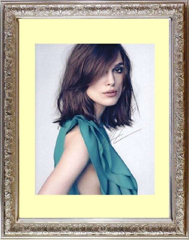 Keira Knightley キーラ ナイトレイ 直筆サイン PHOTO | ハリウッド