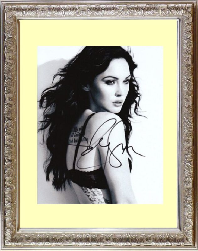 ミーガン・フォックス直筆サイン入り超大型写真‥Megan Fox… ミーガン・フォックス直筆サイン入り超大型写真‥Megan Fox