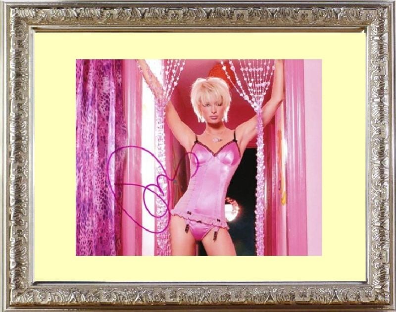 Paris Hilton パリス ヒルトン 直筆サイン PHOTO | MODELS