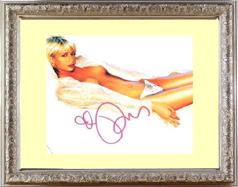 Paris Hilton パリス ヒルトン 直筆サイン PHOTO