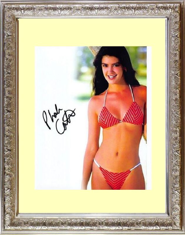 Phoebe Cates フィービー ケイツ 直筆サイン PHOTO