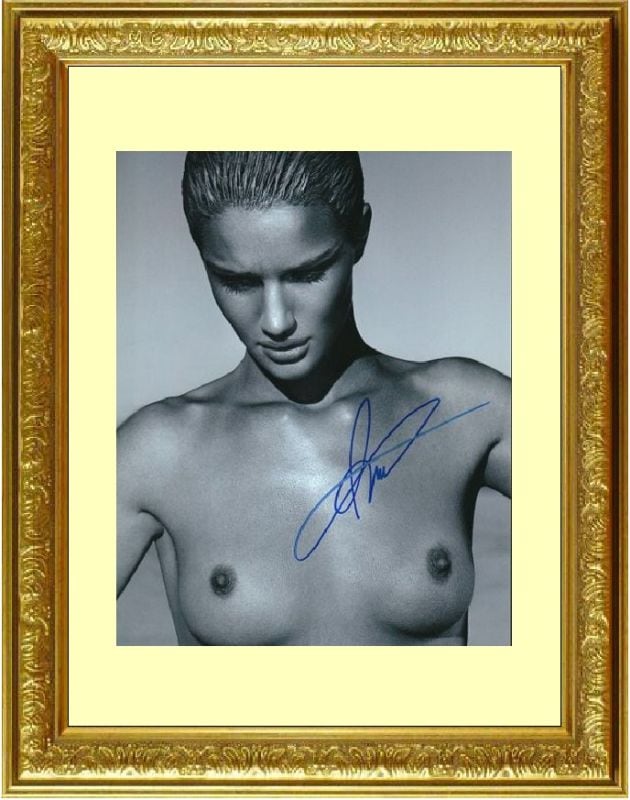 Rosie Huntington-Whiteley ロージー ハンティントン＝ホワイトリー 直筆サイン PHOTO