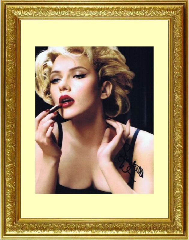 Scarlett Johansson スカーレット ヨハンソン 直筆サイン PHOTO