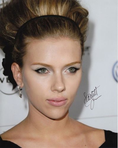 Scarlett Johansson スカーレット ヨハンソン 直筆サイン PHOTO