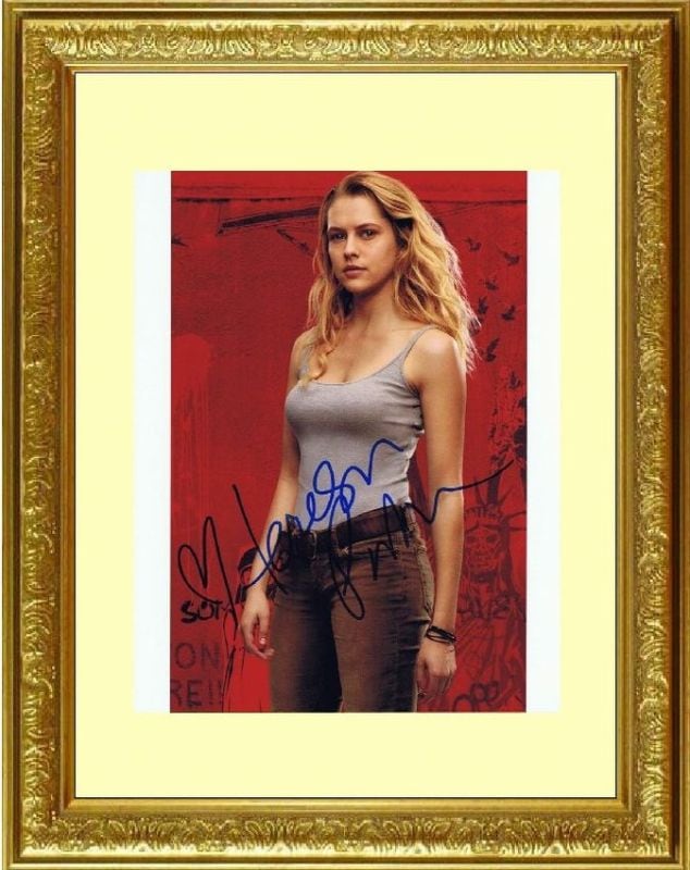 ウォーム ボディーズ WARM BODIES (2013) テリーサ パーマー Teresa Palmer 直筆サイン PHOTO
