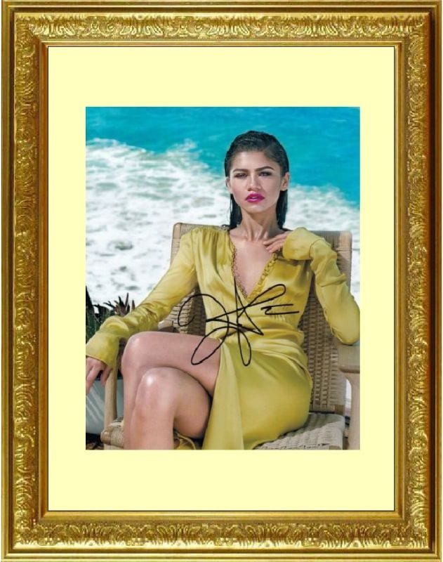 Zendaya ゼンデイヤ 直筆サイン PHOTO