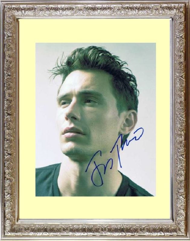 ジェームス・フランコ直筆サイン入り超大型写真…James Franco… James Franco ジェームズ フランコ 直筆サイン PHOTO | ハリウッド男優