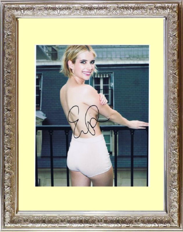 Emma Roberts エマ ロバーツ 直筆サイン PHOTO