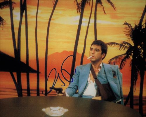 スカーフェイス SCARFACE (1983) アル パチーノ Al Pacino 直筆サイン