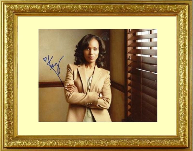 直筆サイン入り写真 ケリー・ウーブレ ワシントン・ウィザーズ SA鑑定済 Kerry Washington ケリー ワシントン 直筆サイン PHOTO | ハリウッド