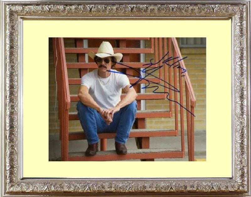 ダラスバイヤーズクラブ DALLAS BUYERS CLUB (2013) マシュー マコノヒー Matthew McConaughey 直筆サイン PHOTO