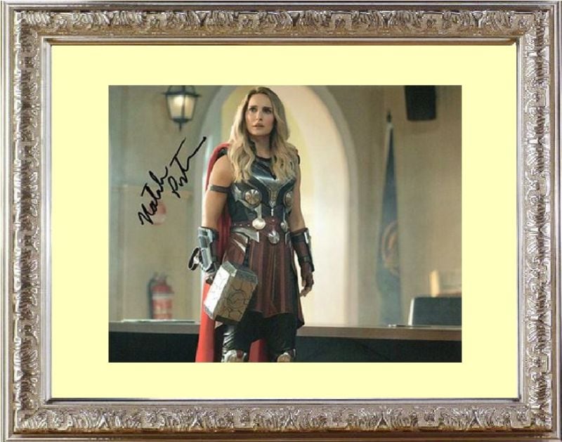 ソー：ラブ＆サンダー THOR: LOVE AND THUNDER (2022) ナタリー ポートマン Natalie Portman 直筆サイン PHOTO
