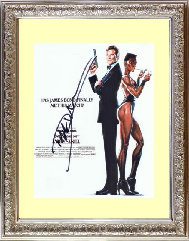 美しき獲物たち A VIEW TO A KILL (1985) ドルフ ラングレン Dolph Lundgren 直筆サイン PHOTO