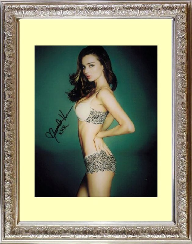 Miranda Kerr ミランダ カー 直筆サイン PHOTO