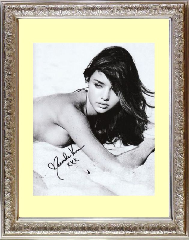 Miranda Kerr ミランダ カー 直筆サイン PHOTO