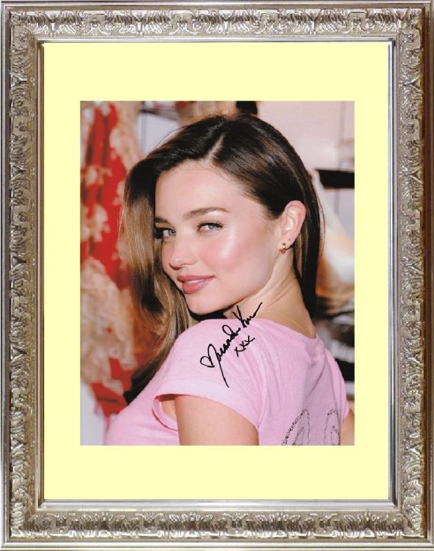 Miranda Kerr ミランダ カー 直筆サイン PHOTO