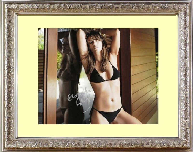 Elizabeth Hurley エリザベス ハーレイ 直筆サイン PHOTO