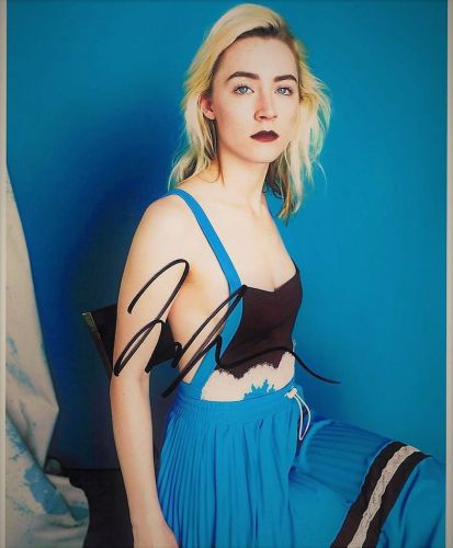 シアーシャ・ローナン直筆サイン入り超大型写真‥Saoirse Ronan Saoirse Ronan シアーシャ ローナン 直筆サイン PHOTO | ハリウッド