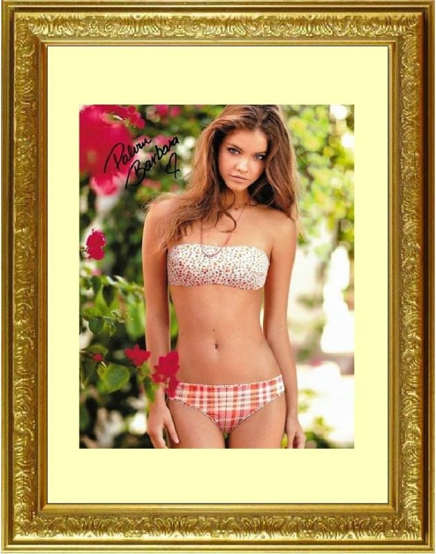 Barbara Palvin バーバラ パルヴィン 直筆サイン PHOTO