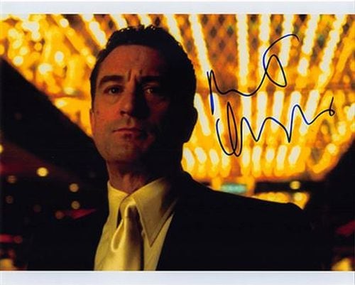 カジノ CASINO (1995) ロバート デ ニーロ Robert De Niro 直筆サイン