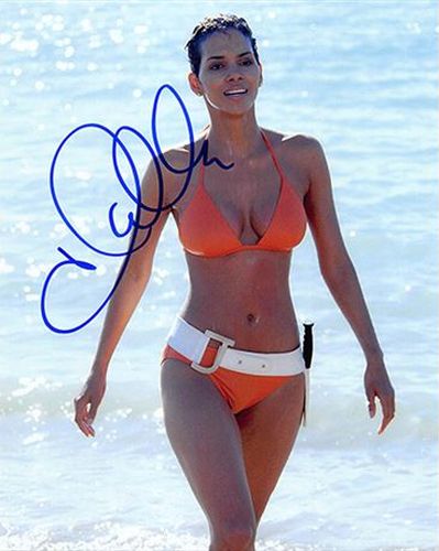 ハル・ベリー - 本物の直筆サイン入り写真サイン、COA付き