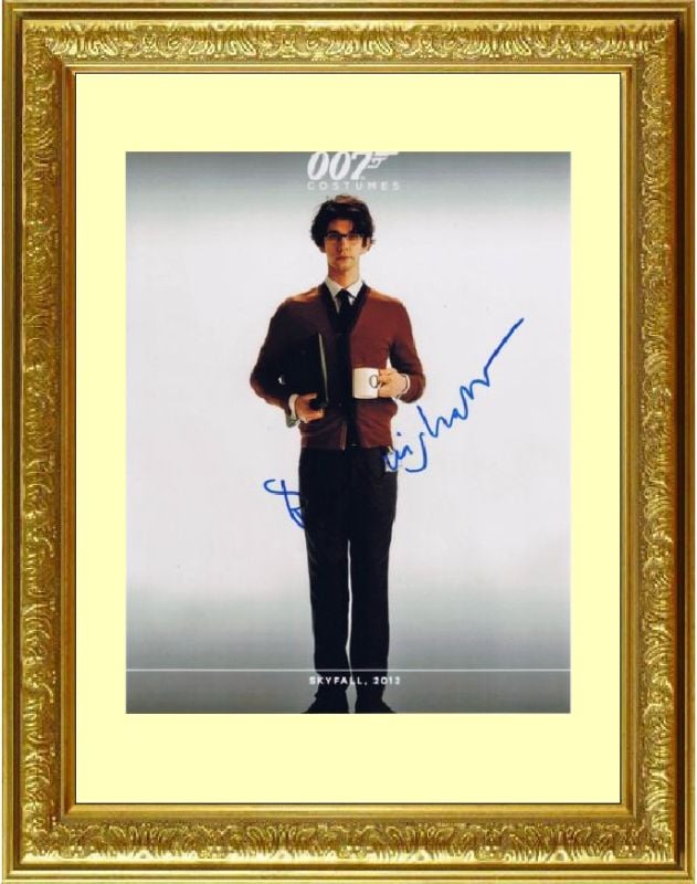 スカイフォール SKYFALL (2012) ベン ウィショー Ben Whishaw 直筆サイン PHOTO
