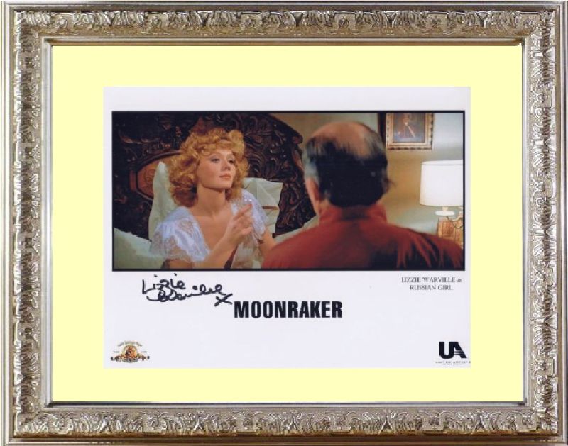 ムーンレイカー MOONRAKER (1979) リジー ウォーヴィル Lizzie Warville 直筆サイン PHOTO