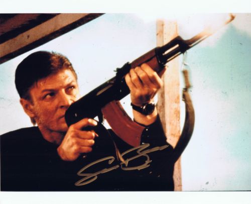 ゴールデンアイ GOLDENEYE (1995) ショーン ビーン Sean Bean 直筆